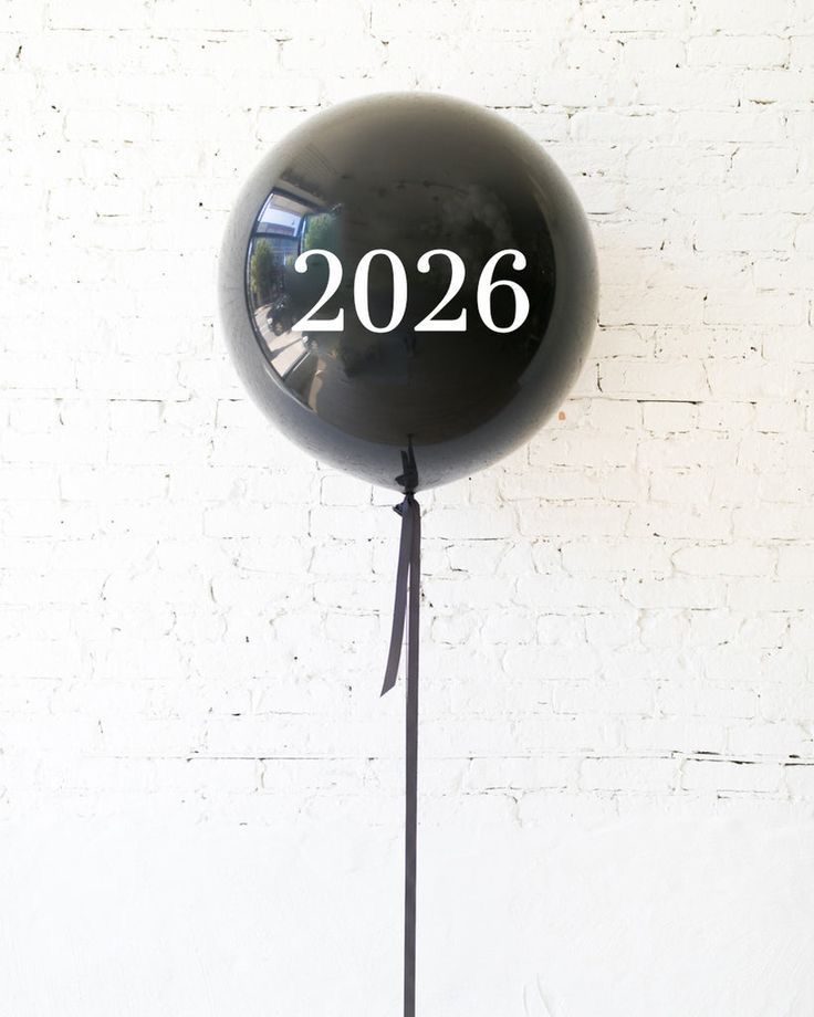 New Year Balloons