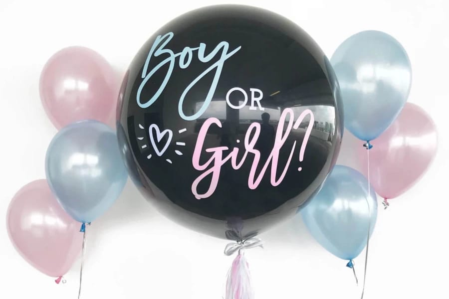 GENDER REVEAL BALLOONS