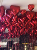 Red Heart Balloons