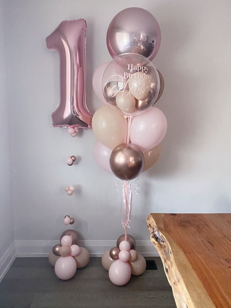 Pink balloons Bouquet