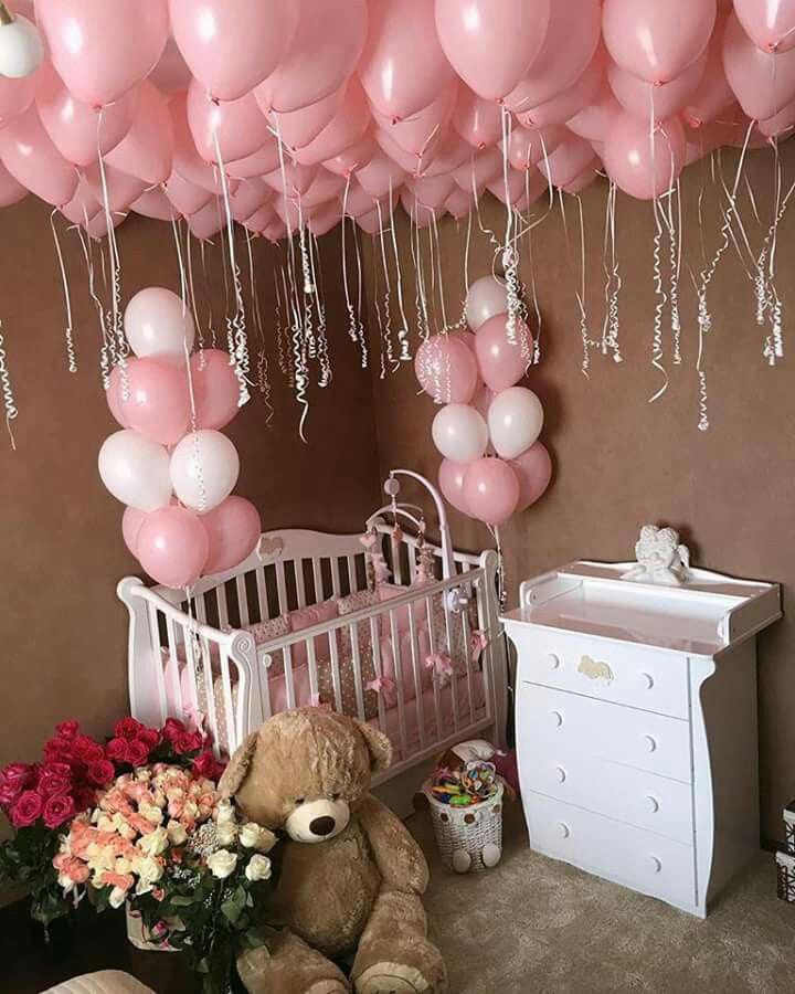 baby girl balloons