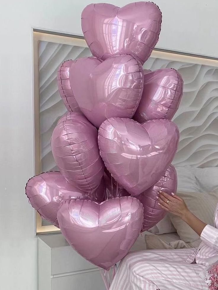 Valentines and Anniversary balloons setup