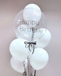 White Customised balloon