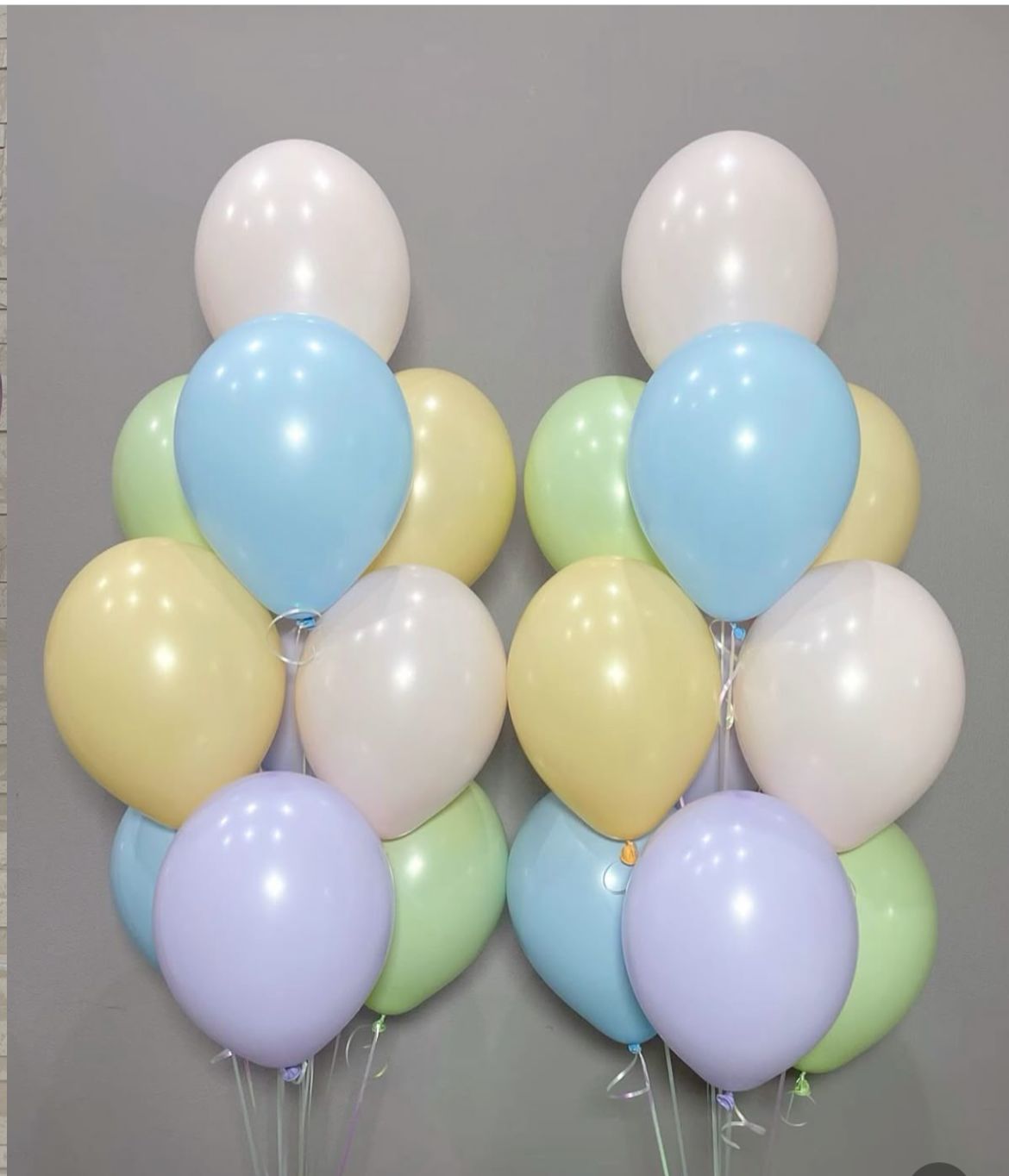 Pastel balloons