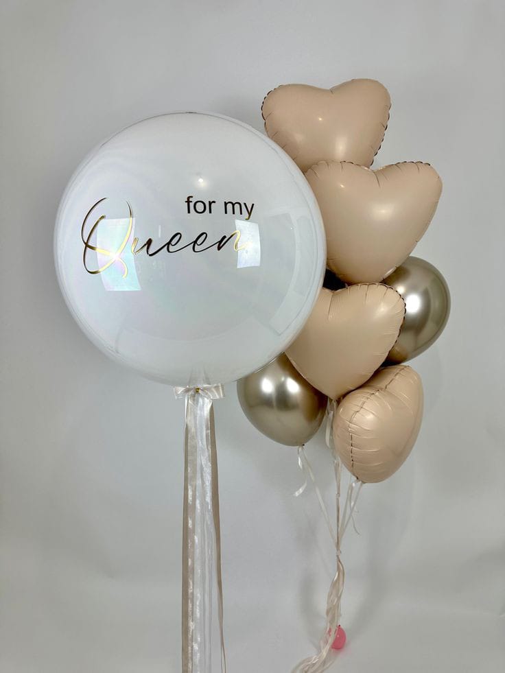 Customized balloon bouquet