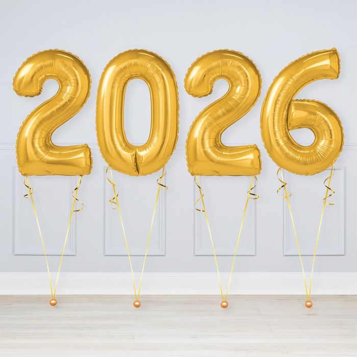new year balloons